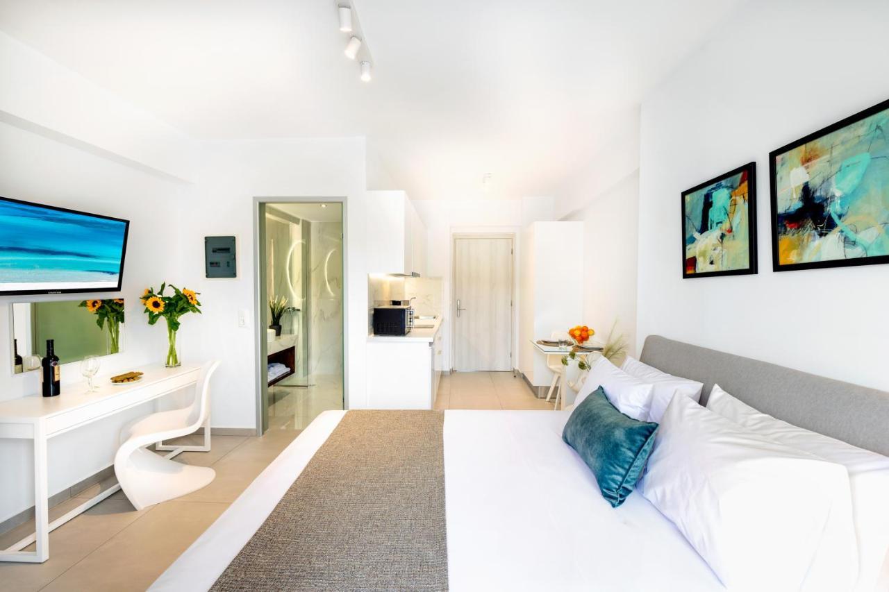 Creta Sun Luxury Apartments Rethymno Exterior foto